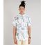 Camisa-Masculina-Estampada-de-Folhas-com-Bolso-Manga-Curta-Off-White-9334907-Off_White_1