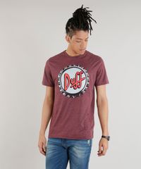 Camiseta-Masculina-Duff-Beer-Os-Simpsons-Manga-Curta-Gola-Careca-Vinho-9303785-Vinho_1