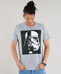 Camiseta-Masculina-Darth-Vader-Stormtrooper-Manga-Curta-Gola-Careca-Cinza-Mescla-9261239-Cinza_Mescla_1