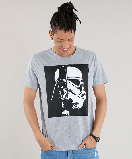 Camiseta-Masculina-Darth-Vader-Stormtrooper-Manga-Curta-Gola-Careca-Cinza-Mescla-9261239-Cinza_Mescla_1