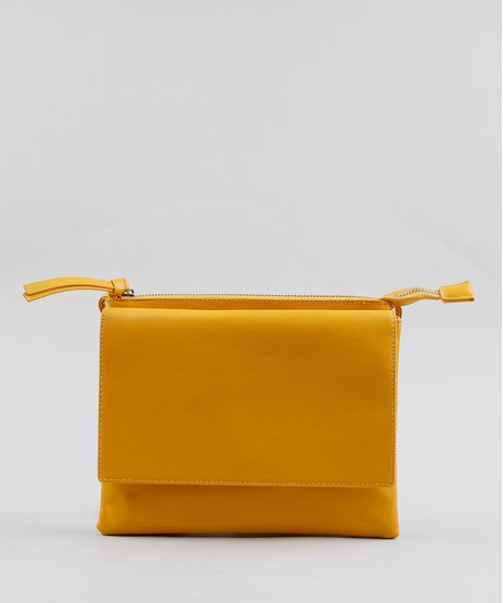 Bolsa-Feminina-Transversal-com-Bolso-Mostarda-8887643-Mostarda_1