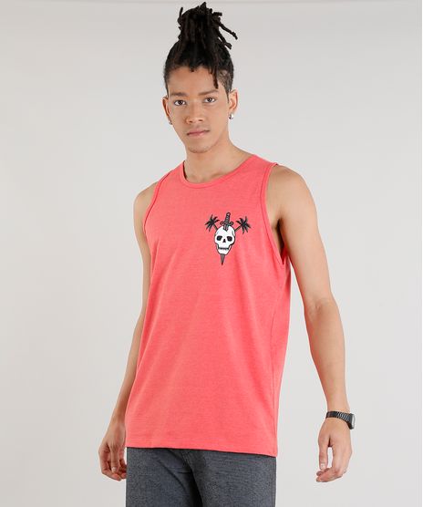 Regata-Masculina-com-Estampa-de-Caveira-Gola-Careca-Vermelha-9315249-Vermelho_1