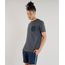 Camiseta-Masculina-com-Bolso-Estampado-Pe-de-Pato-Manga-Curta-Gola-Careca-Cinza-Mescla-Escuro-9316707-Cinza_Mescla_Escuro_1