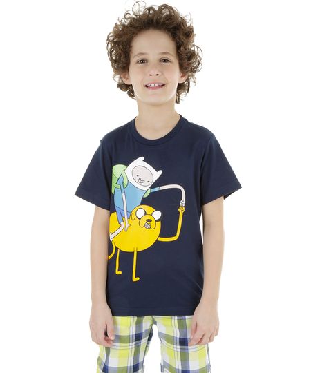 Kit-de-2-Camisetas-Hora-de-Aventura-Multicor-8257749-Multicor_1