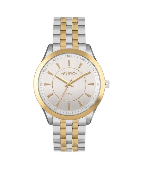Relógio Euro Feminino Color Slim Bicolor - EU2035YOV/5K Menor preço em Relógio Euro Feminino Color Slim Bicolor - EU2035YOV/5K