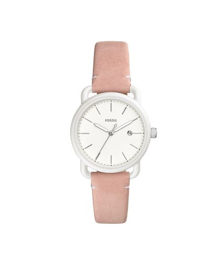 Relógio Fossil Feminino The Commuter Prata - ES4400/0TN Menor preço em Relógio Fossil Feminino The Commuter Prata - ES4400/0TN
