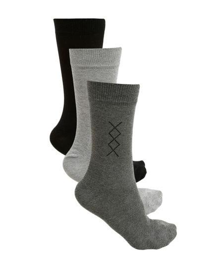 Kit-de-3-Pares-de-Meias-Multicor-672130-Multicor_1 Kit-de-3-Pares-de-Meias-Multicor-672130-Multicor_1