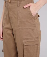 Calca-Feminina-Cintura-Alta-Mom-Pants-Cargo-Kaki-9250598-Kaki_6