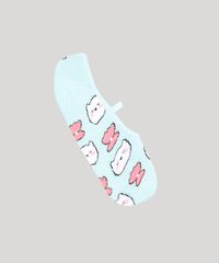 Meia-Feminina-Sapatilha-Gato-Azul-Claro-9320253-Azul_Claro_1