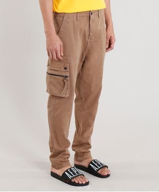 Calca-Cargo-Masculina-Piet-Marcelo-D2-A-E-P-O-F-com-Bolso--Marrom-9346066-Marrom_1