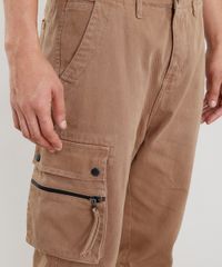 Calca-Cargo-Masculina-Piet-Marcelo-D2-A-E-P-O-F-com-Bolso--Marrom-9346066-Marrom_4