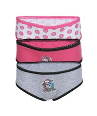Kit-de-3-Calcinhas-Monster-High-Menina-Multicor-8076156-Multicor_1