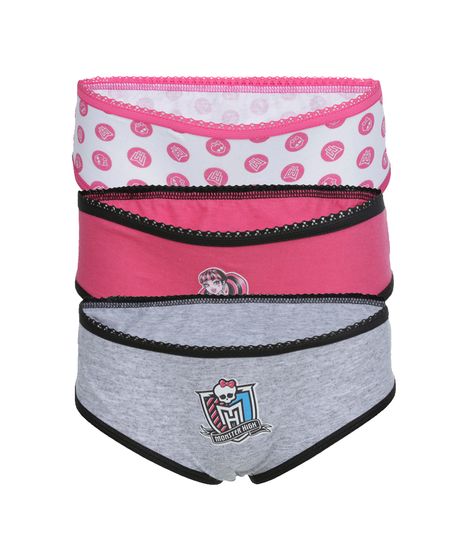 Kit-de-3-Calcinhas-Monster-High-Menina-Multicor-8076156-Multicor_1