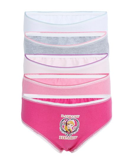 Kit-de-5-Calcinhas-Frozen-Menina-Multicor-8070119-Multicor_1