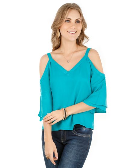Blusa-Open-Shoulder-Texturizada-Verde-Agua-8053631-Verde_Agua_1