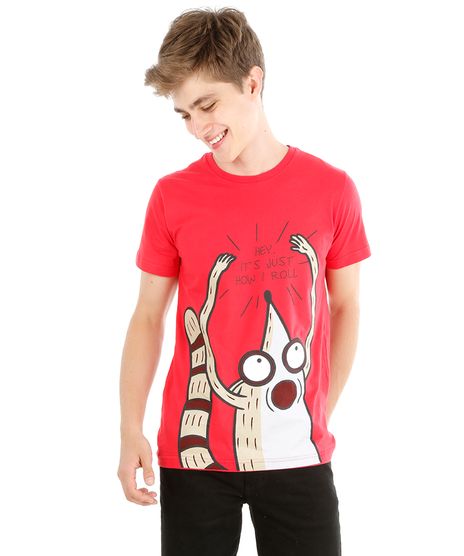 Camiseta-Apenas-Um-Show-Vermelha-8198002-Vermelho_1