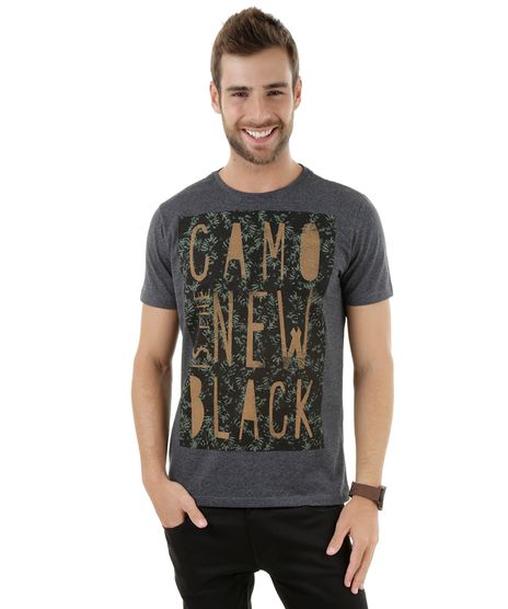 Camiseta--Camo-Is-The-New-Black--Cinza-Mescla-8271819-Cinza_Mescla_1