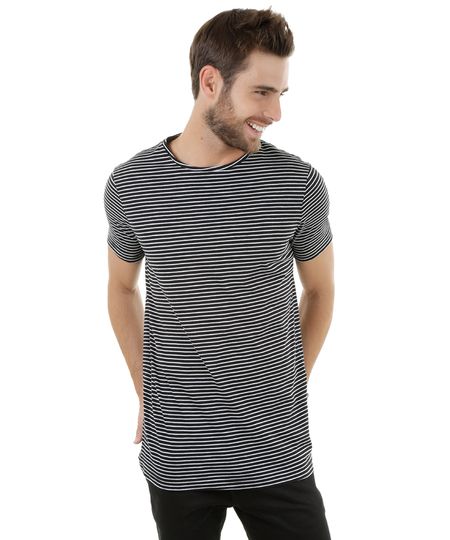 Camiseta-Longa-Listrada-Preta-8270895-Preto_1 Camiseta-Longa-Listrada-Preta-8270895-Preto_1