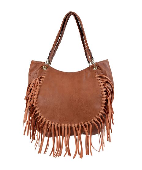Bolsa-Hobo-com-Franjas-Marrom-8198461-Marrom_1
