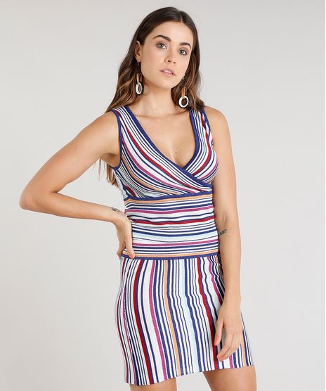 Regata-Feminina-Cropped-Missoni-em-Trico-com-Lurex-Listrada-Decote-V-Azul-Marinho-9221545-Azul_Marinho_1