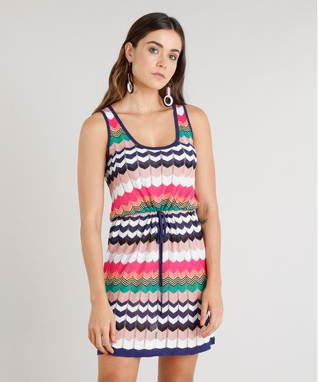 Saida-de-Praia-Feminina-Missoni-Chevron-Curta-em-Trico-Azul-Marinho-9042910-Azul_Marinho_1