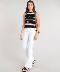 Regata-Feminina-Missoni-em-Trico-Estampada-Preta-9221794-Preto_2