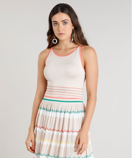Regata-Feminina-Cropped-Missoni-Halter-Neck--Bege-9221943-Bege_1