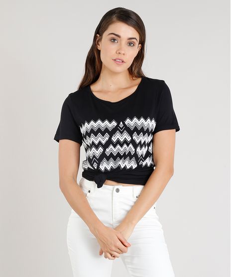 Blusa-Feminina-Missoni-Etnica-Manga-Curta-Preta-9267800-Preto_1