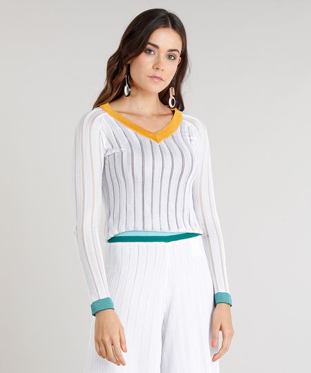 Blusa-Feminina-Missoni-em-Trico-Manga-Longa-Decote-V-Off-White-9042938-Off_White_1