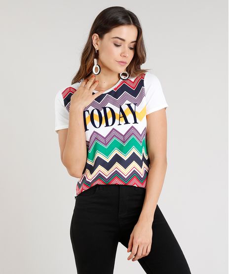 Blusa-Feminina-Missoni--Today--Manga-Curta-Decote-Redondo-Off-White-9297067-Off_White_1