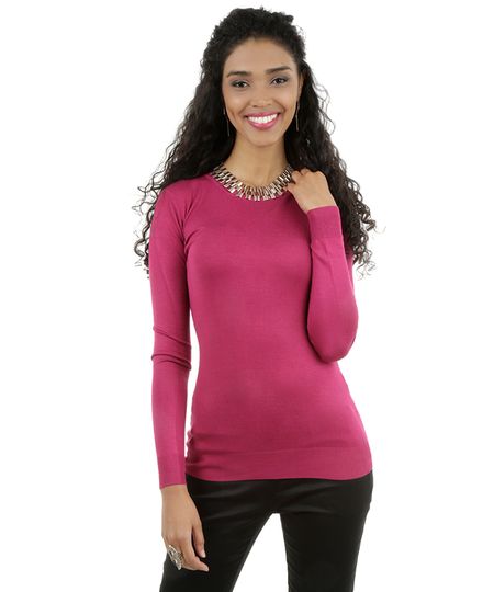 Sueter-Basico-Rosa-Escuro-8191946-Rosa_Escuro_1 Sueter-Basico-Rosa-Escuro-8191946-Rosa_Escuro_1