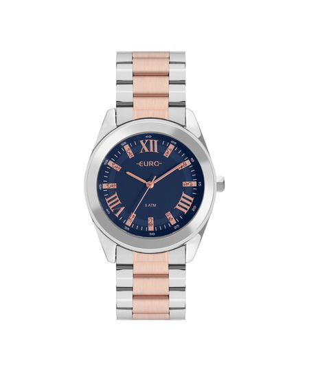 Relógio Euro Feminino Roman Shine Bicolor EU2036YNC/5A Menor preço em Relógio Euro Feminino Roman Shine Bicolor EU2036YNC/5A