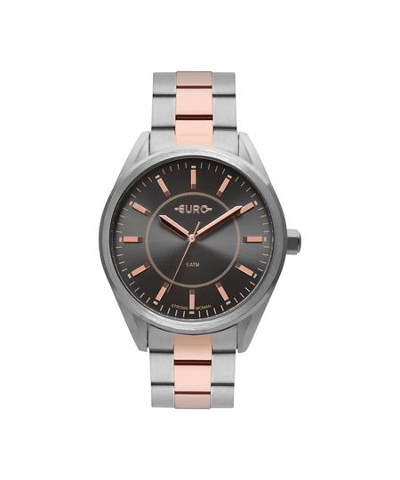Relógio Euro Feminino Strong Woman Spikes Bicolor EU2035YQB/5C Menor preço em Relógio Euro Feminino Strong Woman Spikes Bicolor EU2035YQB/5C