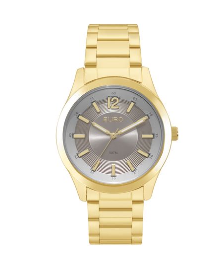 Relógio Euro Feminino New Basics EU2036YKW/4C - Dourado Menor preço em Relógio Euro Feminino New Basics EU2036YKW/4C - Dourado