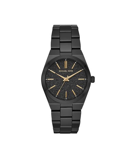 Relógio Mkors Feminino Channing Preto MK6625/1PN Menor preço em Relógio Mkors Feminino Channing Preto MK6625/1PN