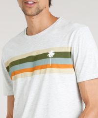 Camiseta-Masculina-Agua-de-Coco-com-Estampa-Listrada-Manga-Curta-Gola-Careca-Cinza-Mescla-Claro-9282780-Cinza_Mescla_Claro_4