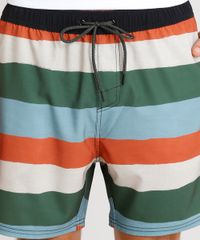 Short-Masculino-Agua-de-Coco-Listrado-com-Bolsos-Verde-Escuro-9255098-Verde_Escuro_4