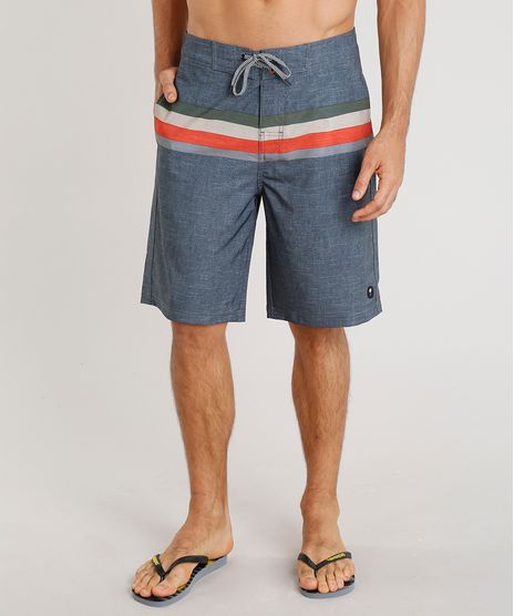 Bermuda-Surf-Masculina-Agua-de-Coco-com-Estampa-Listrada-Chumbo-9255094-Chumbo_1