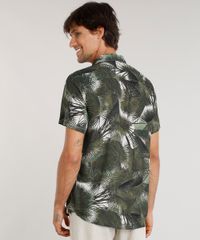 Camisa-Masculina-Agua-de-Coco-Estampada-Palmeira-Manga-Curta-Verde-Escuro-9334914-Verde_Escuro_3