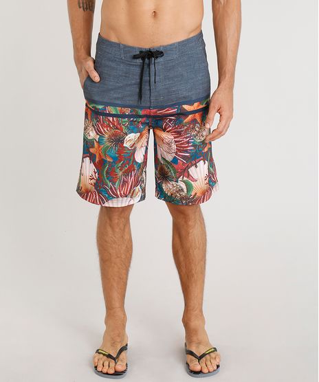 Bermuda-Surf-Masculina-Agua-de-Coco-Estampada-Corais-Chumbo-9255096-Chumbo_1