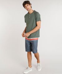 Camiseta-Masculina-Agua-de-Coco-com-Botoes-Manga-Curta-Gola-Careca-Verde-Escuro-9282779-Verde_Escuro_2