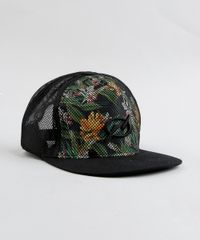 Bone-Masculino-Blueman-Trucker-Estampado-Banana-Aba-Reta-Preto-9374385-Preto_2