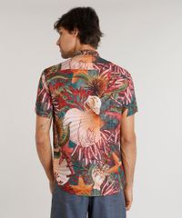 Camisa-Masculina-Agua-de-Coco-Estampada-Corais-Manga-Curta-Coral-9334915-Coral_3