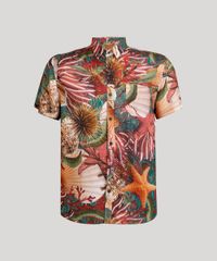 Camisa-Masculina-Agua-de-Coco-Estampada-Corais-Manga-Curta-Coral-9334915-Coral_5