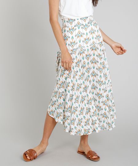 Saia-Midi-Feminina-Cia--Maritima-Estampada-Boho-Chica-Off-White-9274376-Off_White_1