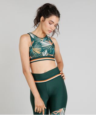 Top-Nadador-Feminino-Cia--Maritima-Estampado-Folhagem-Sem-Bojo-Verde-Escuro-9273942-Verde_Escuro_1