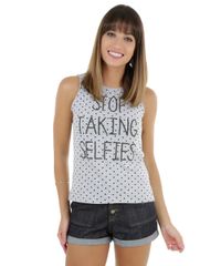 Regata-de-Poa--Stop-Taking-Selfies--Cinza-8295699-Cinza_1