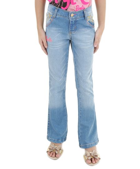 Calca-Jeans-Flare-Barbie-Azul-Claro-8220832-Azul_Claro_1 Calca-Jeans-Flare-Barbie-Azul-Claro-8220832-Azul_Claro_1