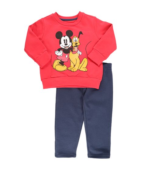 Conjunto-de-Blusao---Calca-de-Moletom-Mickey-Vermelho-8269720-Vermelho_1