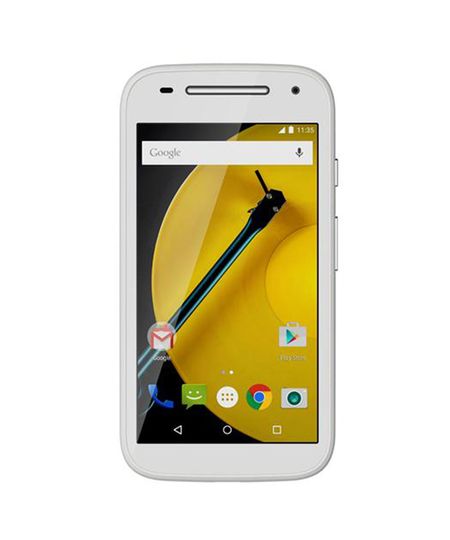 Celular Smartphone Motorola Moto e 2ª Geração 4g Dtv Colors Xt1523 16gb Branco - Dual Chip